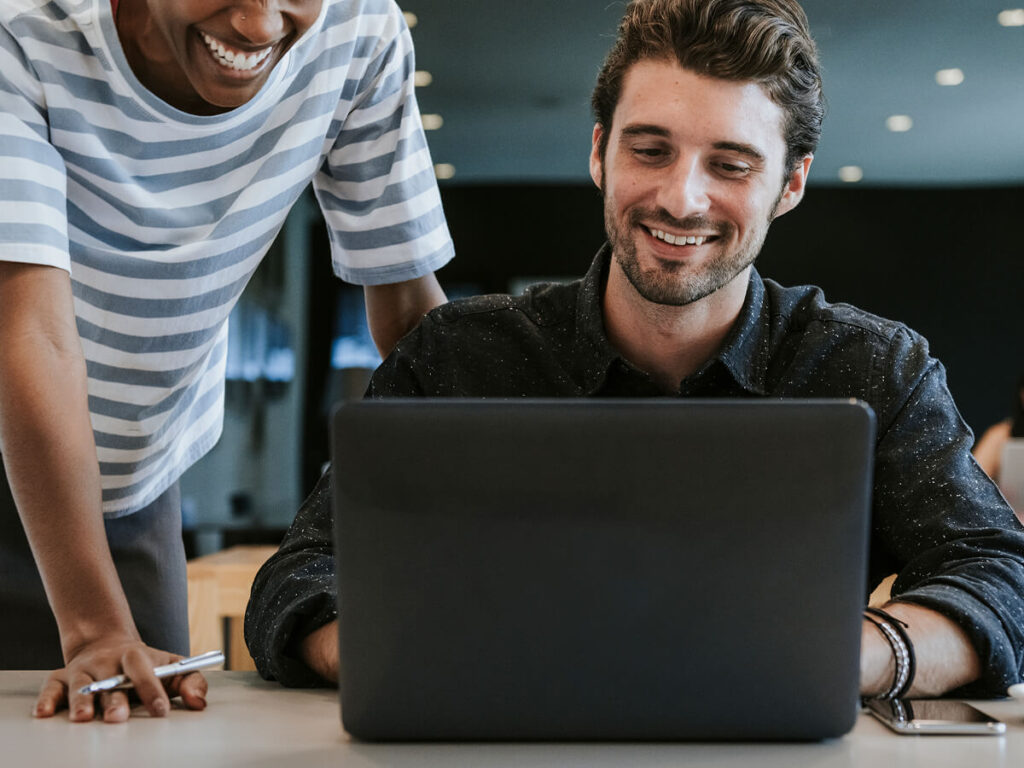 happy web design clients